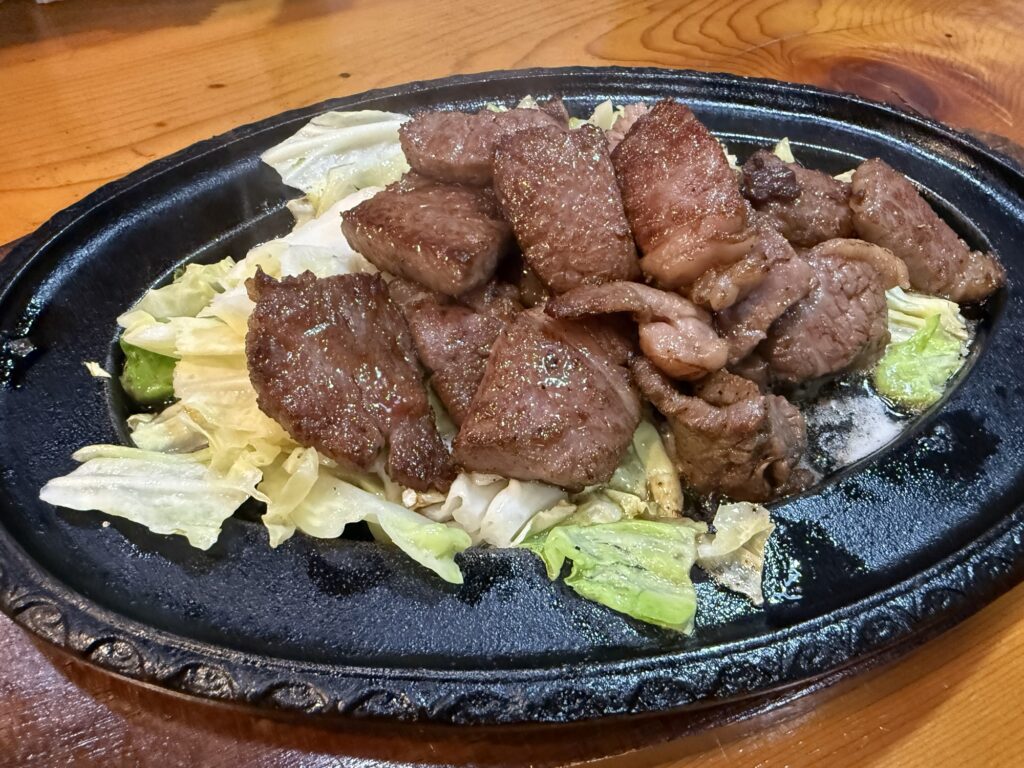 京 五島牛ステーキ