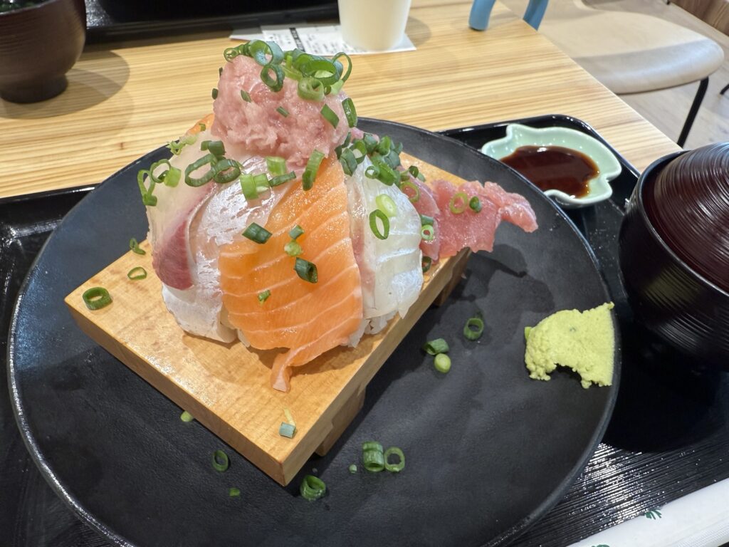 道の駅の海鮮丼